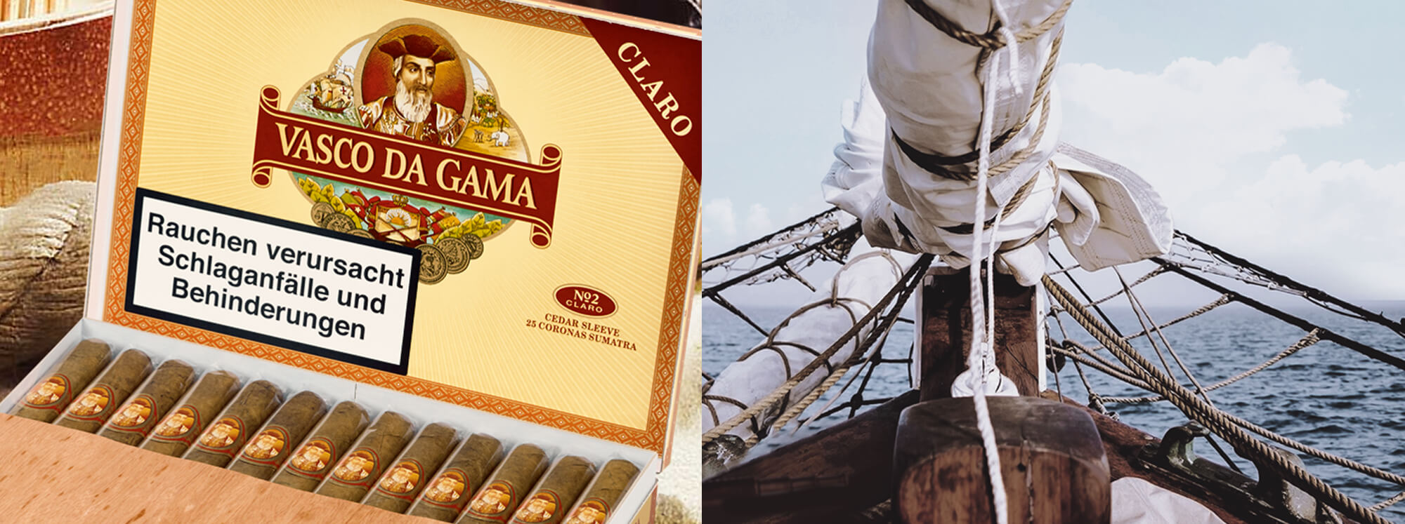 Vasco da Gama Zigarren entdecken